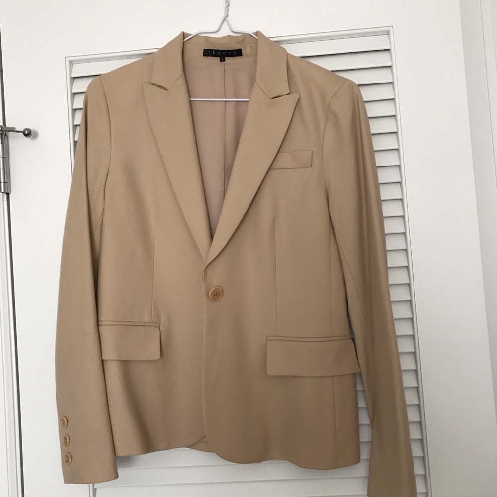 Theory Tan Blazer